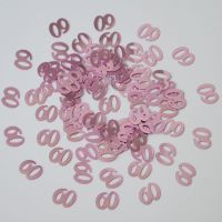 15g Happy Birthday Party Table Scatter Confetti Pink Number Digital 13 16 18 20 21 30 40 50 60 70 80 Sprinkle Scatterfetti Banners Streamers Confetti