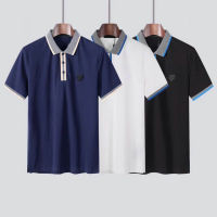 2023 New Original Brand P Men Polo Shirt Casual Fashion Short Polo Shirts M-3XL 14