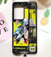 2เคสโทรศัพท์ไฟฉาย Led ส่องสว่างเหมาะสำหรับ Samsung Galaxy S23FE Z พับ5 A74 A54 S23 S22อัลตร้าพลัสควบคุมเสียงฝาหลังเคสโทรศัพท์ S