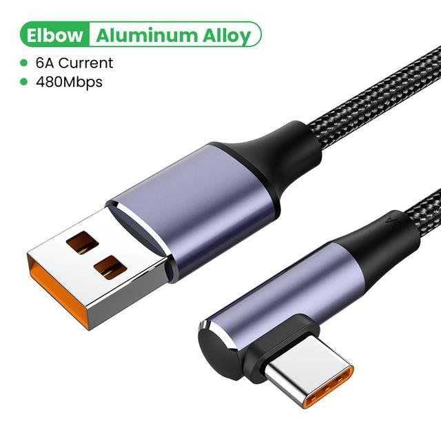 hot-ruxmmmlhj-566-ที่6a-ข้อศอกแบบชาร์จเร็ว-type-c-สายข้อมูล100w-super-charge-kable-usb-c-ที่ชาร์จแบตเตอรี่โทรศัพท์สายชาร์จสำหรับซัมซุง-s21-xiaomi-12-realme-gt2