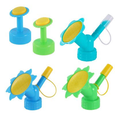 【CC】 2 1 Bottle Cap Sprinkler Watering Spout Ended Nozzle Bonsai Can Tools