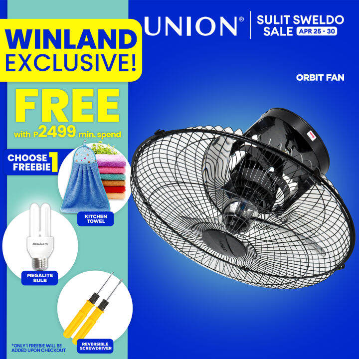 UNION by Winland 18inches Ceiling Orbit Fan / Electric Fan UGM18OF
