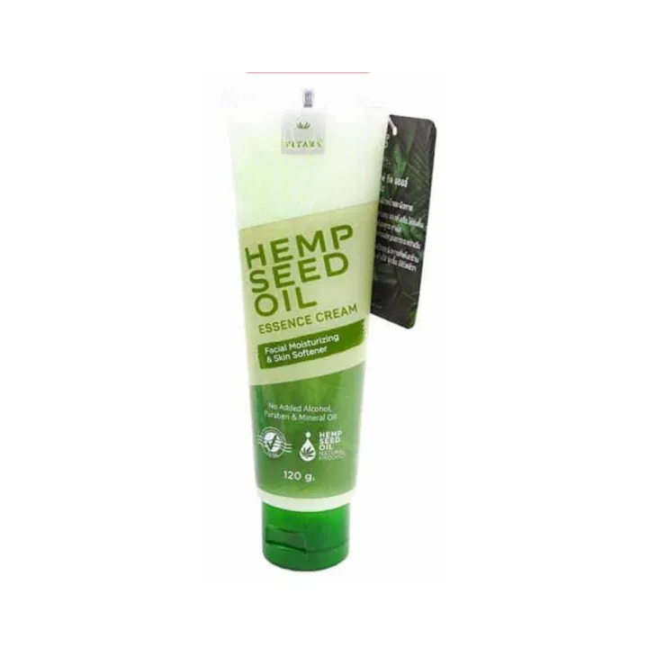 Vitara Hemp Seed Oil Essence Cream ไวทาร่า เฮมพ์ ซีด ออยล์ สารสกัดน้ำมันเมล็ดกัญชง 120 กรัม รับ 6734