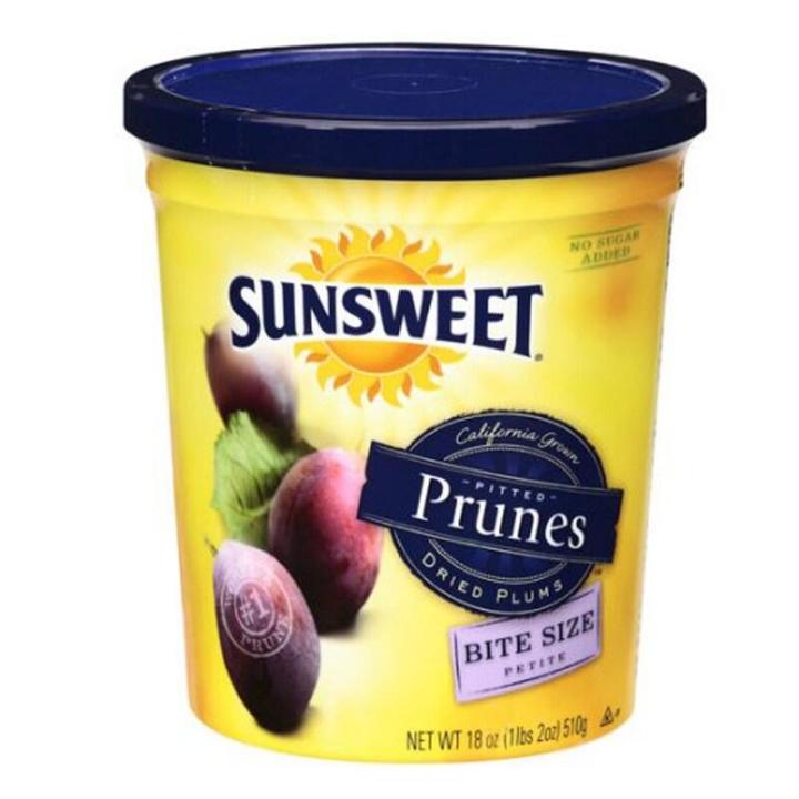 ซันสวีท ลูกพรุนไม่มีเมล็ด ฉลากทอง (หวานน้อย) สูตรพรีเมียม 454 กรัม Sunsweet Prune Gold Label 454g. สินค้านำเข้า