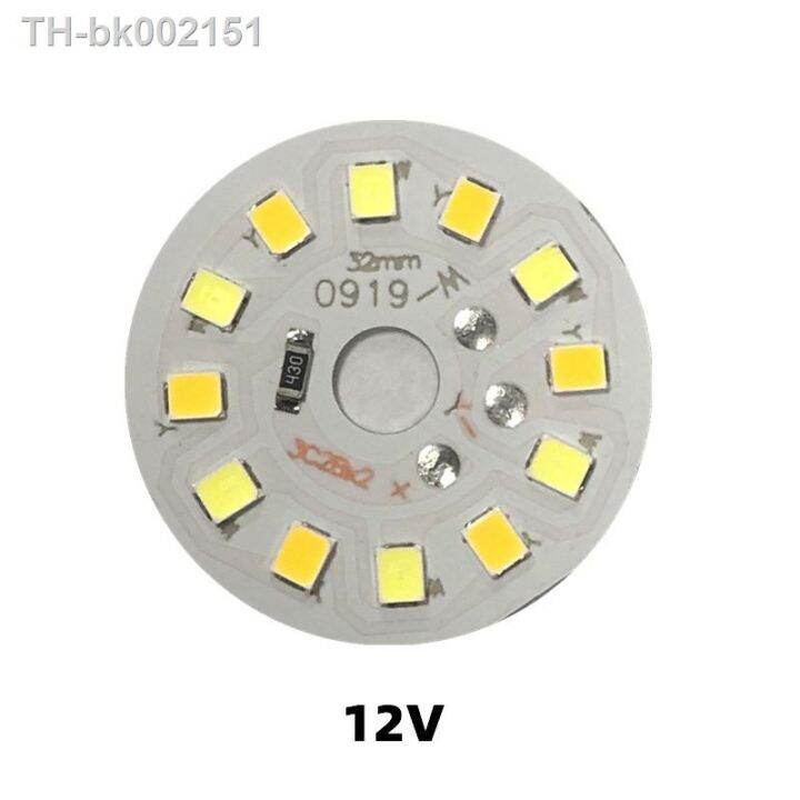 1-5-10pcs-3w-2835-lamp-beads-dc5v-12v-led-light-board-two-color-light-source-31mm-white-warm-white