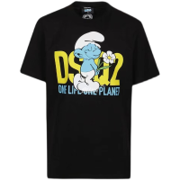 เสื้อยืดคอกลมลำลองผู้ชายสำหรับฤดูใบไม้ผลิ/ฤดูร้อน Dsquared2