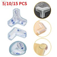 ✲☎ 5-15 pcs Baby Safety Silicone Corner Protector Table Soft Transparent Child Anti Collision Table Corner Edge Protection Cover