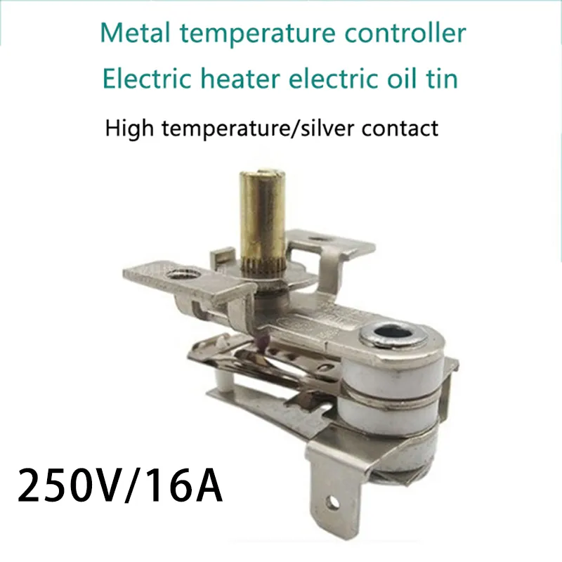 Ac 250v/16a Adjustable 90 Celsius Temperature Switch - Temu