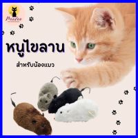 -NEW- ของเล่นแมว หนูไขลาน หลากสี ของเล่นสัตว์เลี้ยง ของเล่นไขลาน