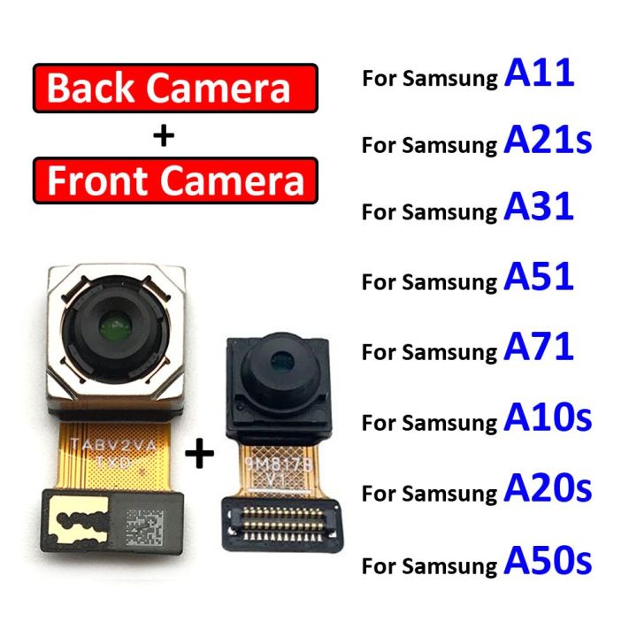 ใหม่กล้องหลังใหญ่ด้านหลังกล้องหลักเฟล็กซ์โมดูลหน้าเหมาะสำหรับ-samsung-galaxy-a11-a21s-a31-a41-a71-a10s-a50s-a20s