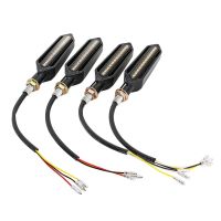 for YAMAHA FZ1 FAZER FZ8 XJ6 FZ6 MT-09 FZ-09 MT07 MT-07 Motorcycle Turn Signal Lights Flowing Flicker Led Blinkers 4PCS