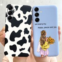 ปลอกสำหรับ Samsung Galaxy เคส SM-M146B M14พิมพ์ลายวัวซิลิโคน TPU นิ่มเคสโทรศัพท์เคส Samsung M14 2023