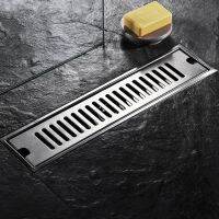 【YF】◊  304 Floor Drain Anti-odor Shower Drainage Linear Waste Drains Cover 20 30 40 50