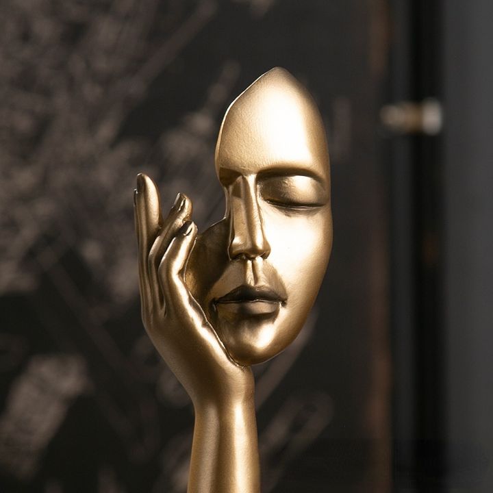 office-home-decor-abstract-statue-desktop-ornaments-sculpture-figurines-face-character-nordic-light-luxury-art-crafts