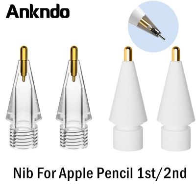 ๑﹍ Ankndo ปลายดินสอ แบบเปลี่ยน สีทอง สีเงิน สําหรับ 1 2 Gen I-Pad