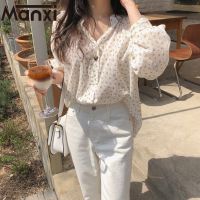 ∋❈ Manxi เสื้อเกาหลี เสื้อแขนยาวผู้หญิง2023 ใหม่ A25K0GR