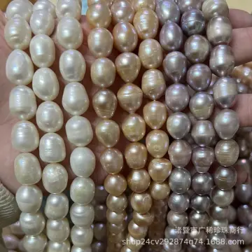 Natural Pearl Beads Freshwater White Rice Pearls Small Beads for DIY Craft  Bracelet Necklace Jewelry Making Size 1.8-2mm