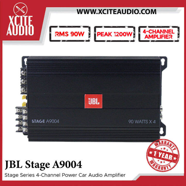 JBL STAGE A9004 Class D Power Amplifier 90w x 4Channel Lazada