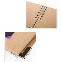 60 Pages Photo Album Kraft Paper Photocard Holder Book Multifunction