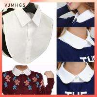 VJMHGS ใหม่ วินเทจ เสื้อทึบ ปลอกคอเท็จ ถอดได้ ลูกไม้ เครื่องประดับเสื้อผ้า