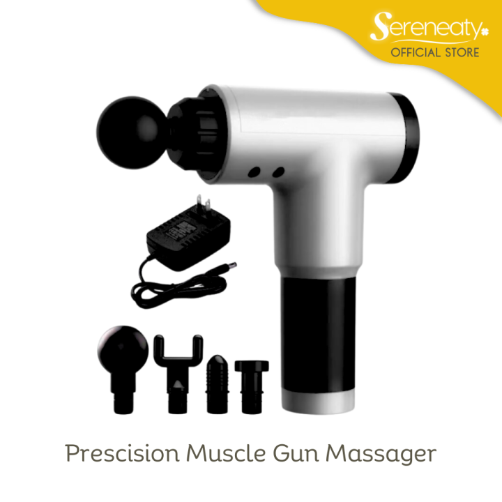 SERENEATY Precision Muscle Gun Massager Deep Myofascial Electric ...