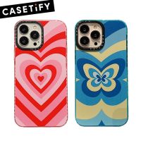 《KIKI》 air cushion transparent phone case 14 14Plus 14pro 14promax 13 13pro 13promax 12 12pro 12promax Heart Butterfly Pattern Model protective case for iphone 11 11pro 11promax x xr xsmax New Design Cute Fashion Phone Case for iphone 7+ 8+