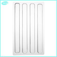 Anti-collision Door Sticker Non-marking Furniture Wall Protection Handle Strip 4/8/ Silicone Mute Buffer Strip Perforation-free Decorative Door Stops