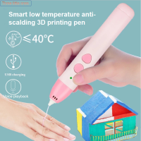 2022 Hot 3D Pen PCL Filament Low Temperature Anti-Scald 3D Printing Pen DIY Drawing Toys For Girls Boys Christmas Birthday Gift