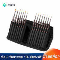 [COD][จัดส่งฟรี]Detail Paint Brush Set,15Pcs Miniature Painting Brushes Kit,Professional Mini Fine Paint Brushes Set