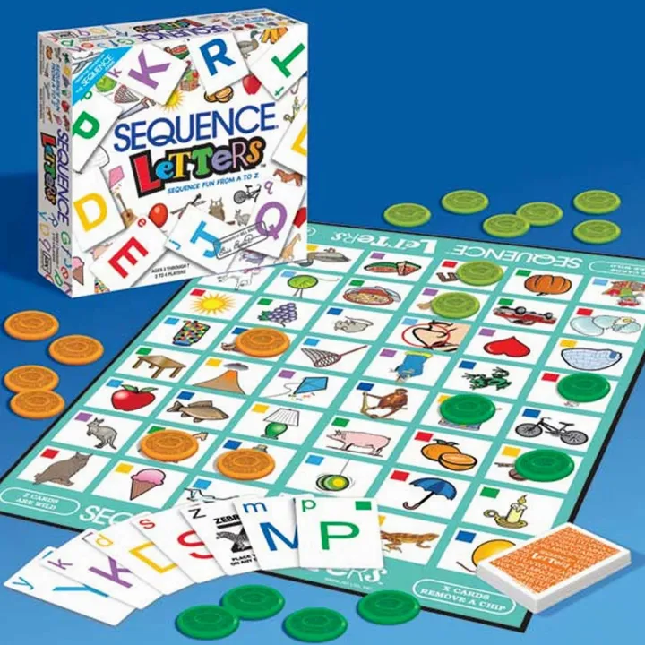 Pappy Kids Educational SEQUENCE LETTERS Sequence Fun from A to Z