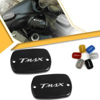 ฝาครอบที่เก็บน้ำมันเหลวถังน้ำมันเบรกมอเตอร์ไซค์สำหรับยามาฮ่า T-Max 500 TMAX 500 Tmax 530 TMAX โลโก้560 TMAX 560