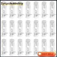 SYRUPSHADDOCKING 30แพ็คพลาสติกที่รองรับชั้นวางของหมุดใส185มม. แท่นวางเครื่องครัวตู้ล็อคตัวเองคลิปยึดชั้นวางเฟอร์นิเจอร์