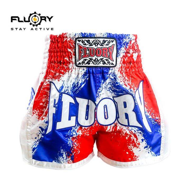 FLUORYFirebase Muay Thai Shorts Mixed Martial Arts Clothing Casual