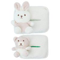 Cute Car Tissue Holder Outdoor Camping Napkin Holding Bag Decorative Outdoor Napkin Holding Bag Facial Paper Storage Case Plush Cartoon Animal Toilet Paper Holder For Bedroom Dressers intelligent