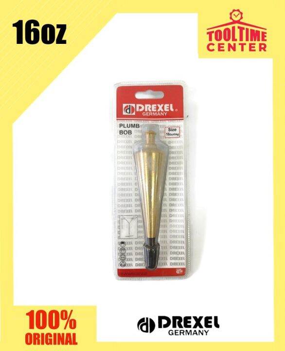 Drexel Solid Brass Plumb Bob 16oz. Lazada PH