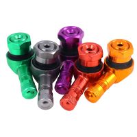 【LZ】 2pcs 90 Degree Angle CNC Aluminum Valve Stem Motorcycle Wheel Tire Tubeless Valve Stems For 10mm 11.3mm Rim Wheel Parts