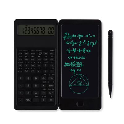 Portable 6.0 Inch Calculator Writing Tablet Smart LCD Graphics Handwriting Pad Board Drawing Tablet USB Rechargeable Foldable Calculators