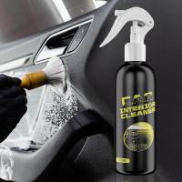 Car Interior Conditioner Cleaner Spray Car Plastic Restorer For Dashboards Leather Parts Door Frames Door Panels Tires Pedals Upholstery Care