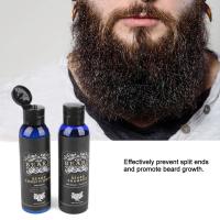 Men Beard Shampoo and Conditioner Set Face Hair Care Grooming Kit(120mlx2)