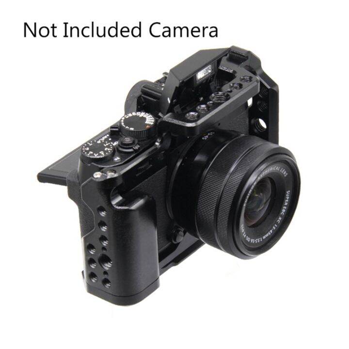 aluminum-camera-cage-for-fujifilm-fuji-x-t30-x-t20-x-t10-x-t30ii-protective-cage-accessories-quick-release-plate