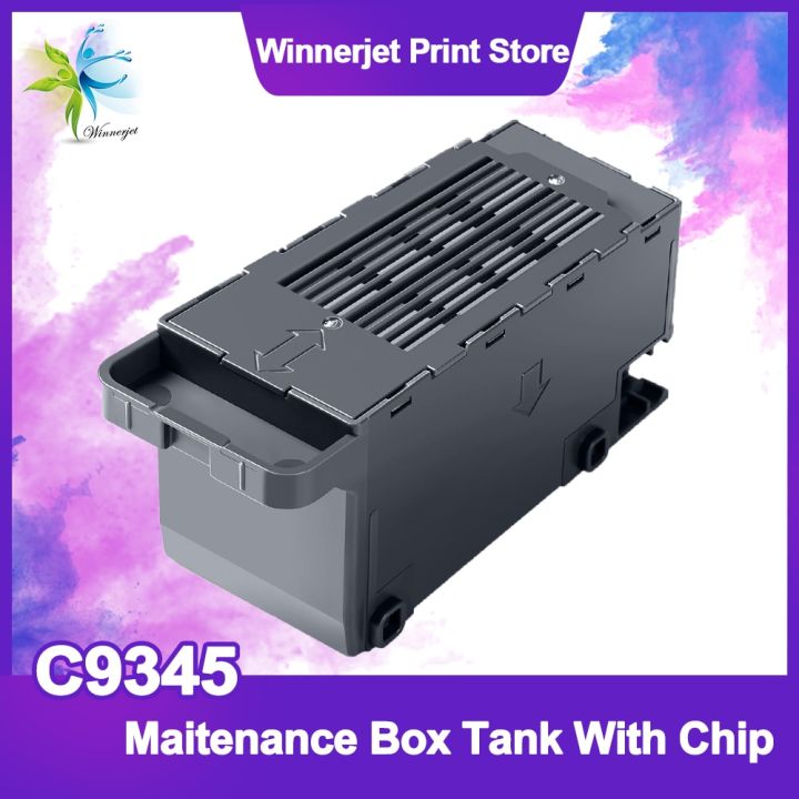 C9345 C12c934591 Maintenance Box With Chip For Epson Et 16650 Et 16600 Et 8550 Et 5800 Wf 7840 9059