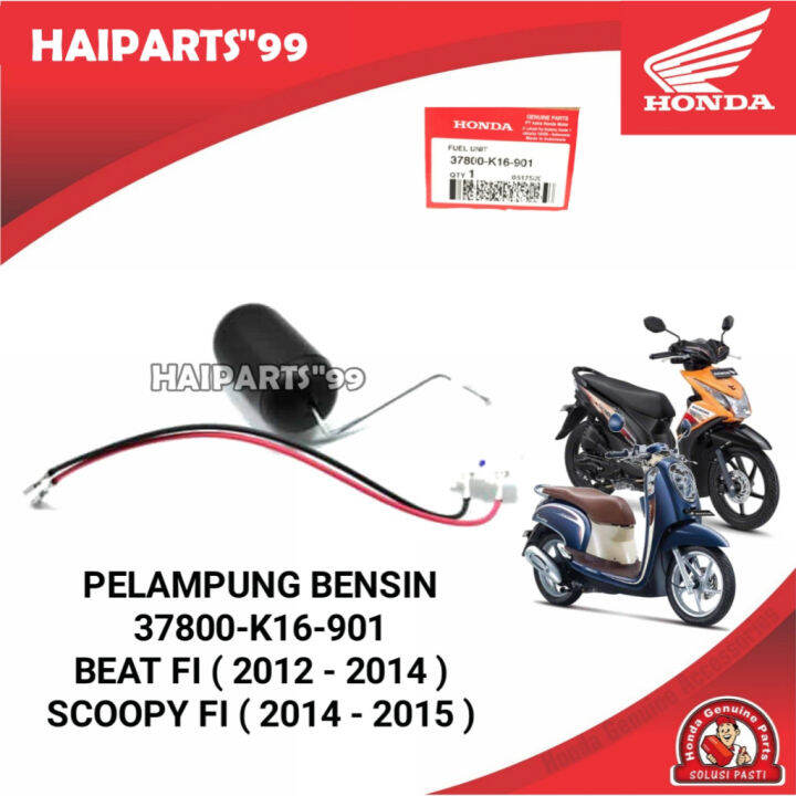 Pelampung Bensin Plampung Tangki Ampul Fuel Pump Honda Beat Scoopy FI ...