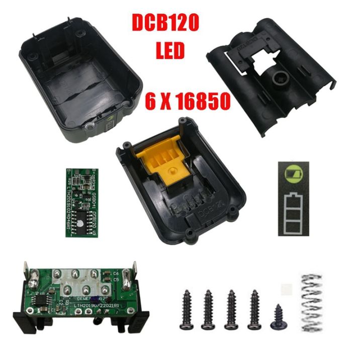 1pcs-dcb120-battery-plastic-case-pcb-charging-protection-circuit-board-for-10-8v-12v-li-ion-battery-dcb125-dcb127