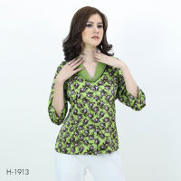 MIKIKO Shirt MI-H1913 โคโม่ จินจีร่า แขนยาว IGPU23-2