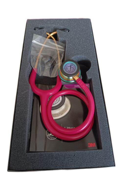 3M Littmann Stethoscope Classic III Raspberry Rainbow Finish Limited Edition Lazada PH