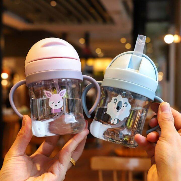 Baby Bottle Anti-choked Water Baby Drinking Bottle Sippy Cup Strap Cup ...