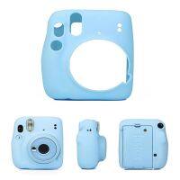 เคสซิลิโคนสำหรับกล้อง Cq-004สำหรับ Fujifilm Instax Mini11 Mini 11ผิวนอกฝาครอบป้องกันนิ่มสีทึบรอยขีดข่วน-เคสปกป้อง