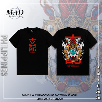 &amp; MADFACE เสื้อผ้า Domination-Demon Tee ของขวัญสำหรับ Unisex คุณภาพสูง Tops เสื้อยืดแนวสตรีท