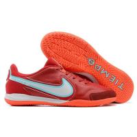 ❍△✕ Tiempo Legend 9 Elite IC futsal shoes，Men s Leather flat-bottomed indoor football shoessize 39-45