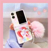 เคสสำหรับออปโป้ไฟนด์ N2แบบฝาพับ N 2เคสลายการ์ตูนนางเงือกลูกบอลทำจากผมเคสโทรศัพท์กันกระแทกสำหรับออปโป้ไฟนด์และ2ฝาหลังพลิก